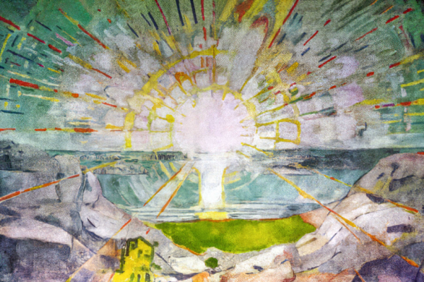 Edvard Munch - The Sun (1911)